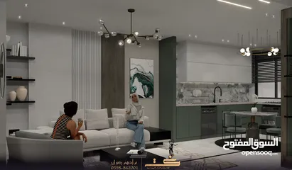  6 شقق سكنية مشطبة للبيع