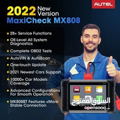  2 جهاز فحص السيارات اوتيل ماكسي تشيك2022 . MK808 AUTEL MX808