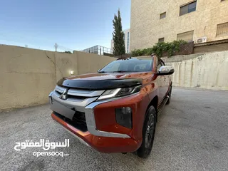  4 Mitsubishi L200 sportero 2022 MARK1 فحص كامل فل بصمة جلد شاشة
