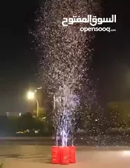  13 جهاز الفقاعات مع صوت و اضاءة ليد جهاز صانع فقاعات الصابون للحفلات و المناسبات  اعياد الميلاد