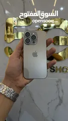  5 iPhone 15 Pro 256GB : battery : 87% وارد شرق اوسط في كسر صغير بالباك