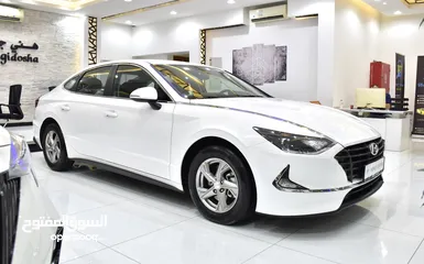  2 Hyundai Sonata 2.5 ( 2023 Model ) in White Color GCC Specs