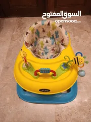  4 قفص و كراجة اطفال للبيع