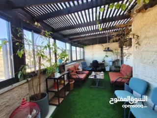  2 روف مميز سطح مرحبا للبيع 170 متر مشمس ومطل من جميع الجهات