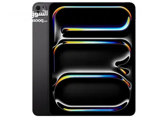  9 iPad Pro 2024 (11inch) ايباد ابل برو 2024 جديد مسكر بالكرتونة كفالة سنة متوفر اللون السلفر و الرمادي