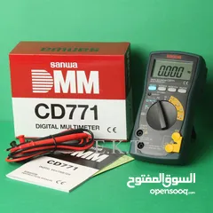  1 ساعة فحص SANWA DIGITAL MULTI METER CD771