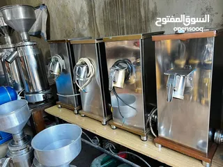  1 مطاحن قهوة أحجام مختلفة و أسعار مختلفة حجر 8 لحجر 15 واحد فاز وثلاثة فاز بحال الوكالة ماكنات وكالة