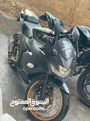  3 سوزوكي جكسر 250 بحاله جيده لا تحتاج إلي اي صيانه