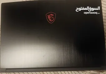  3 لابتوب MSI GF63 Thin 10SCSR مستعمل بحالة ممتازة للالعاب والتصميم والبرمجة