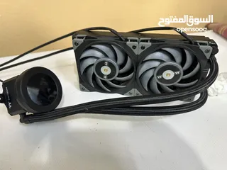  1 Thermaltake ToughLiquid Ultra 240MM with LCD Liquid Cooler AIO 4 sale