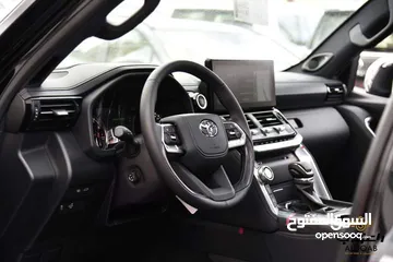  9 Toyota Land Cruiser VXR 2024  لاندكروز VXR-2024 لون اسود عداد زيرو كفاله الشركه
