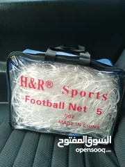  3 شبك مرمى كرة قدم خماسي أعلى صنف جوده عاليه متوفر بلاستيك وقطن يوجد خدمة توصيل لجميع المحافظات