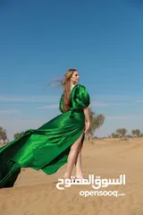  5 Long trail dress for photography