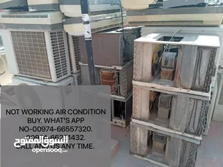  22 I WANT TO BUY ALL TIPE SCARB AND DAMAGE AIR CONDITION. WINDOW TIPE AND SPLIT TIPE. WORKING AIR CONDI