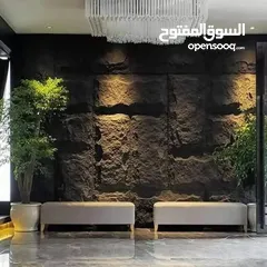  11 ورق جدران والشيبورد باركيه وفاير بليس والقرميد جبسن بورد وبديل الرخام وبديل الخشب وبديل الحجر بانوها