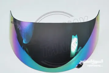  1 جامة خوذه جديدة وقلفز جديد agv visor k3-k4