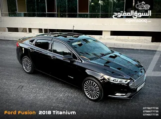  3 فـورد فـيـوجـن 2018 تـيـتـانـيـوم كاش أو أقساط