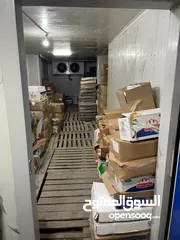  4 سوبر ماركت وغرفة تبريد