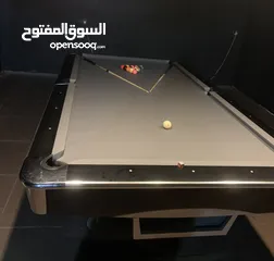  5 طاولتين بلياردو امريكي شبه جداد خشب ثقيل  مستخدمات خمس شهور فقطط بسعرر حلو اتصل وما عليك