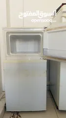  4 Haier Small  2 Door refrigerator & freezer .  Size 100 cm X 50cm X 50cm.  Good condition.