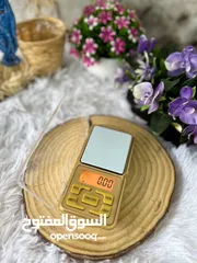  13 ميزان جيب رقمي فاخر جدآ مناسب لوزن ذهب فضة أحجار كريمة أعشاب 0.01