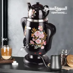  1 غلاية كهربائية للمشروبات الساخنة بشكل جميل وراقي
