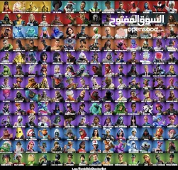  7 حسابات مشكل  1- فورت نايت  2- ببجي  3-ستيم 4-روبلوكس