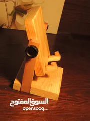  11 حامل تلفون خشبي صناعه يدوية