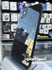  4 iPhone 11 (64 GB) ايفون 11 مستعمل  بحالة ممتازة / مغير بطارية اصلية بشركة ايفون  نسبة بطارية 100٪؜