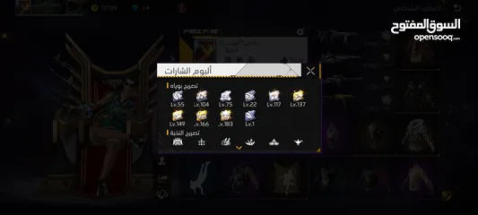  2 حساب فير باس 8 و 9 للبيع 50 دينار