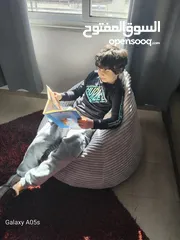  1 بفات beanbags لداخل البيت والحديقة والمكتب واعياد الميلاد والمؤتمرات ، نصنع ال beanbags  منذ 2003