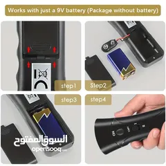  10 جهاز التحكم في نباح الكلاب بتقنية موجات الصوت المحمولة مع حساسين LED -1