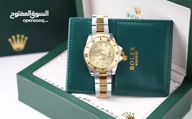  7 ساعات روليكس ستاتي ورجالي متوفرة بعدة بعدة الوان واشكال