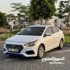  4 هيونداي اكسنت 2021 في حاله الوكاله