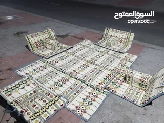  6 جلسات عربيه وخارجيه للبيع