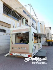  3 مطعم متنقل (FOOD TRUCK) مع كامل معداته للبيع