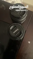  1 2 lenses (canon and Nikon)