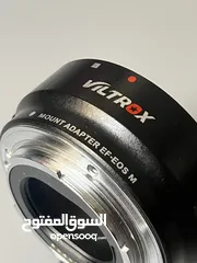  1 محول فيلتروكس الأصلي لعدسات EF بحالة الوكالة مستخدم مرة واحدة  Viltrox EF-S Mount