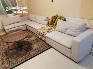  3 كنب كورنر خشب سويد تفصيل