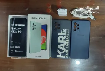  2 samsung a52s mint green