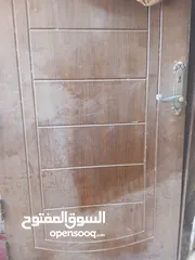  2 باب خشب زان ثقيل