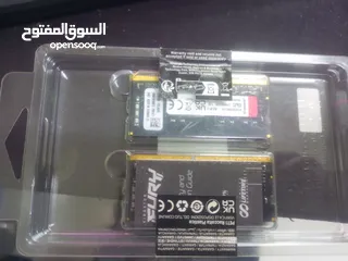  3 kingston fury rgb 16gb (8×2) 3200mhz ddr4   جديد   45 دينار