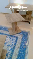  5 طاولات خشب بحالة ممتازة
