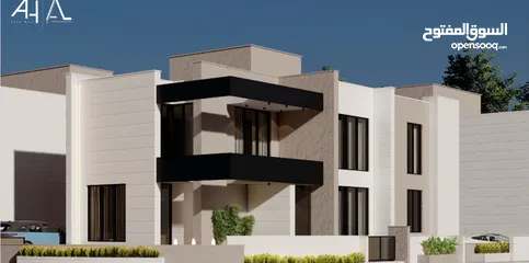  5 فلل مميزه بتصمم عصري للبيع شارع البتراء