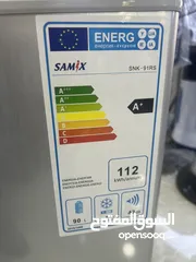  6 ثلاجه سامكس سلفر انفرتر 90 ليتر بسعر حرق لمده 3 ايام لحق حالك