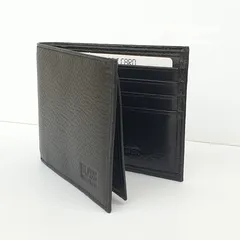  1 محفظة HUGO BOSS جلد طبيعي 100% جديده مميزة
