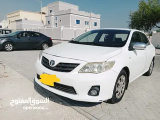  4 TOYOTA COROLLA  2012