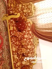  3 طقم كنب للبيع موجود في السلط ام العمد