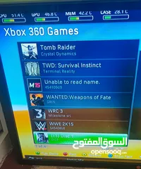  19 جهاز اكس بوكس 360 مهكر مع ايدتين مع أكثر من 150 لعبه مع جميع الكوابل الخاصه بالجهاز
