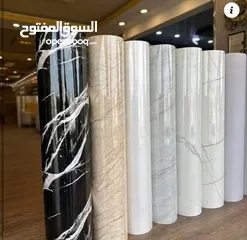  27 #رول  بديل الرخام الطول 2.80 م العرض 1.20  السماكة 3 ملم  مصنوع من الفوم واللاصق منه وفيه للجدران